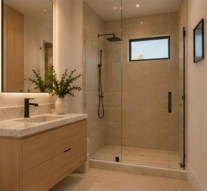 Interior concept: bath 1, second floor