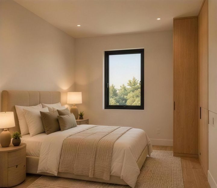 Interior concept: bedroom 2, second floor