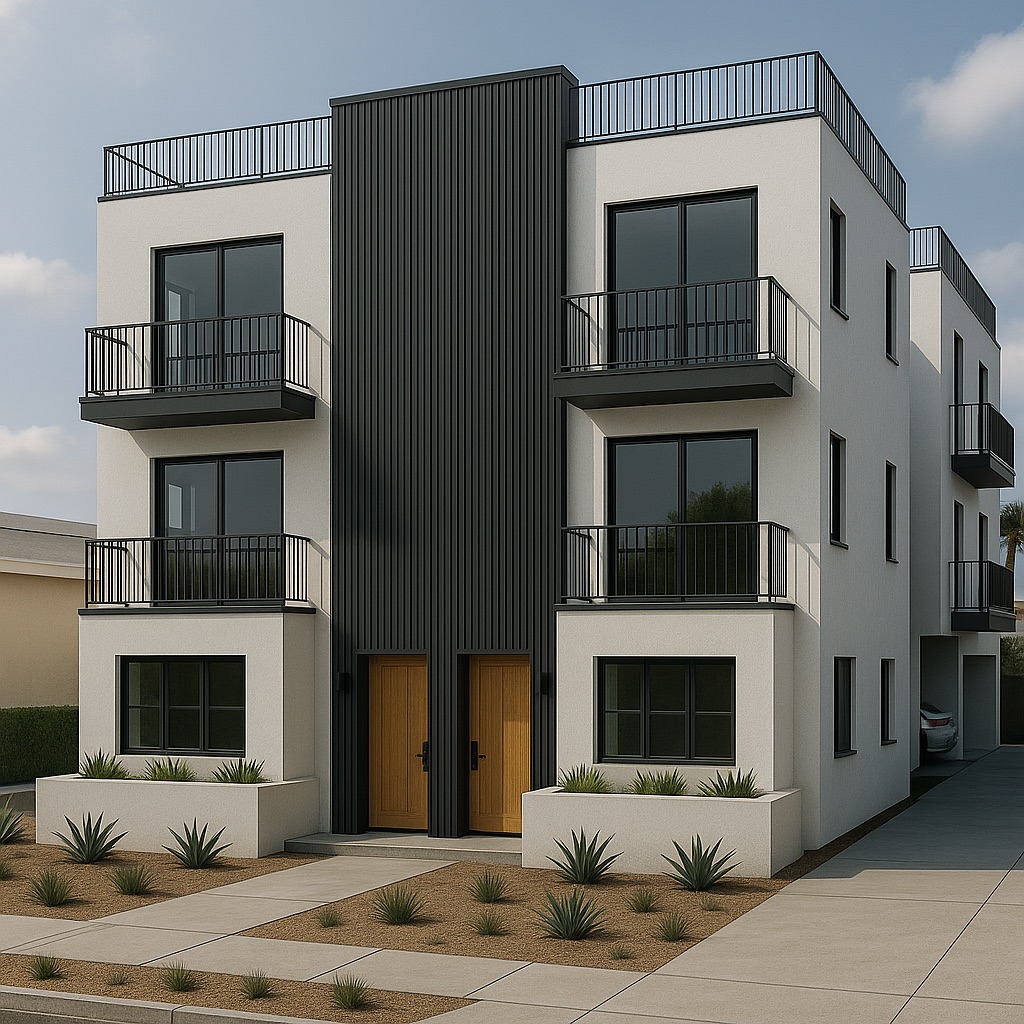 Rendering of The Culver VI, 3850 Westwood